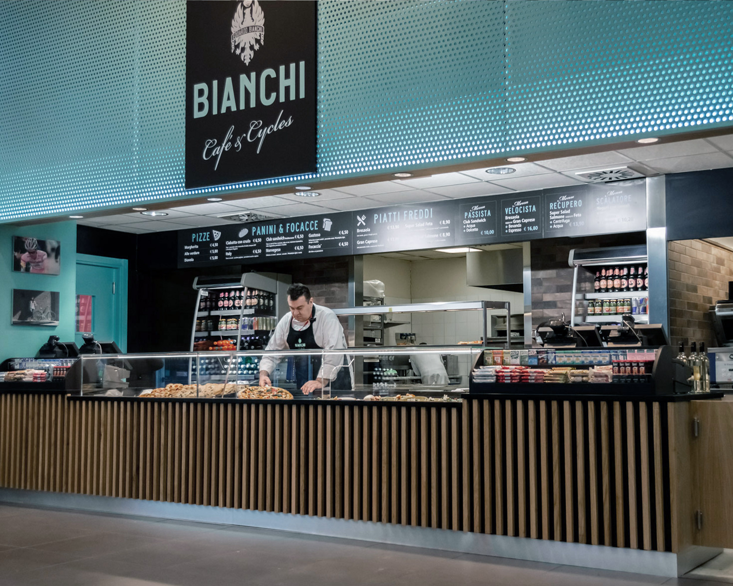 BIANCHI CAFE’ Rho Fiera 2018 / con iarchitects